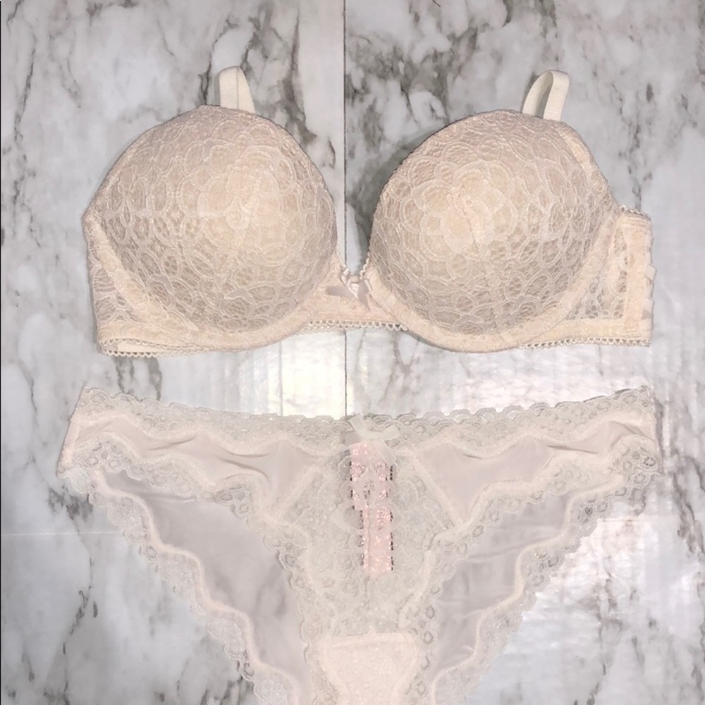 Dream Angels Push Up/Panty Bundle